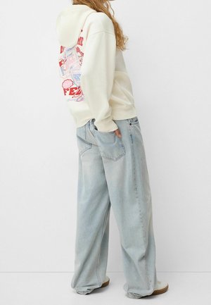 Sweat à capuche - white