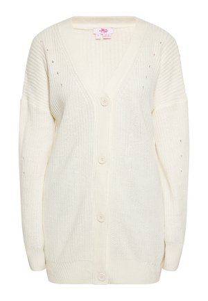 OVERSIZE  - Strickjacke - weiss