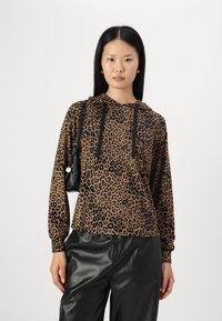 ONLY ONLMARIA HOOD - Sweatshirt - otter