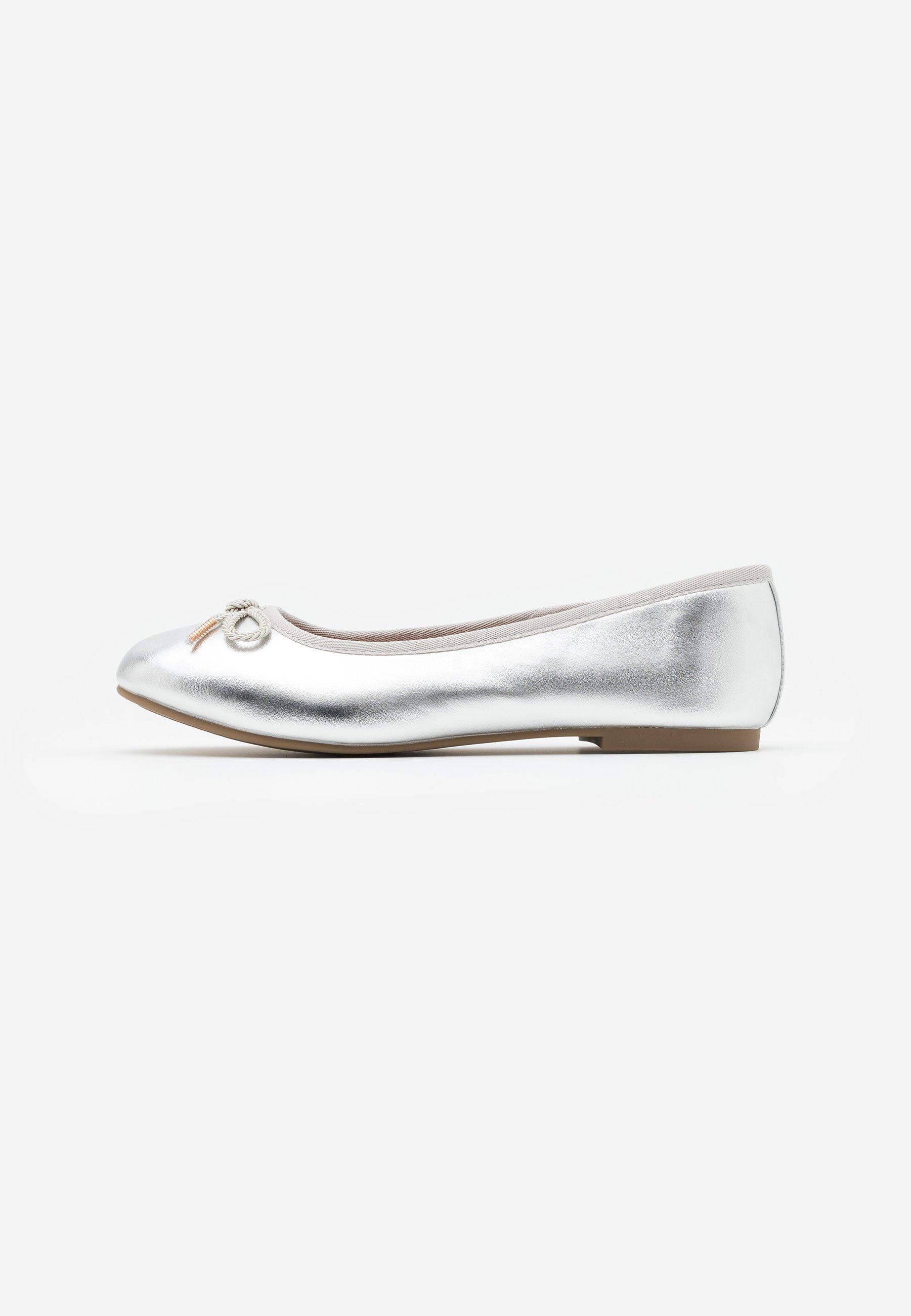 ballerine homme argenté
