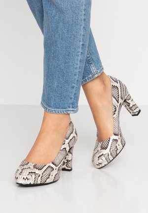 Unisa Plateaupumps - light brown