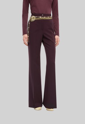 Pinko, 107214-A18E PETALO TROUSERS - Pantaloni - bordeaux