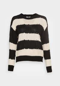 JDY Strickpullover - black