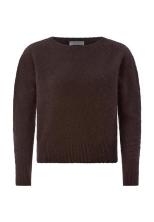 Rich & Royal, RICH & ROYAL PULLOVER - Strickpullover - chocolate torte