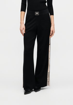 WOMEN PANT - Παντελόνι - nero/burro