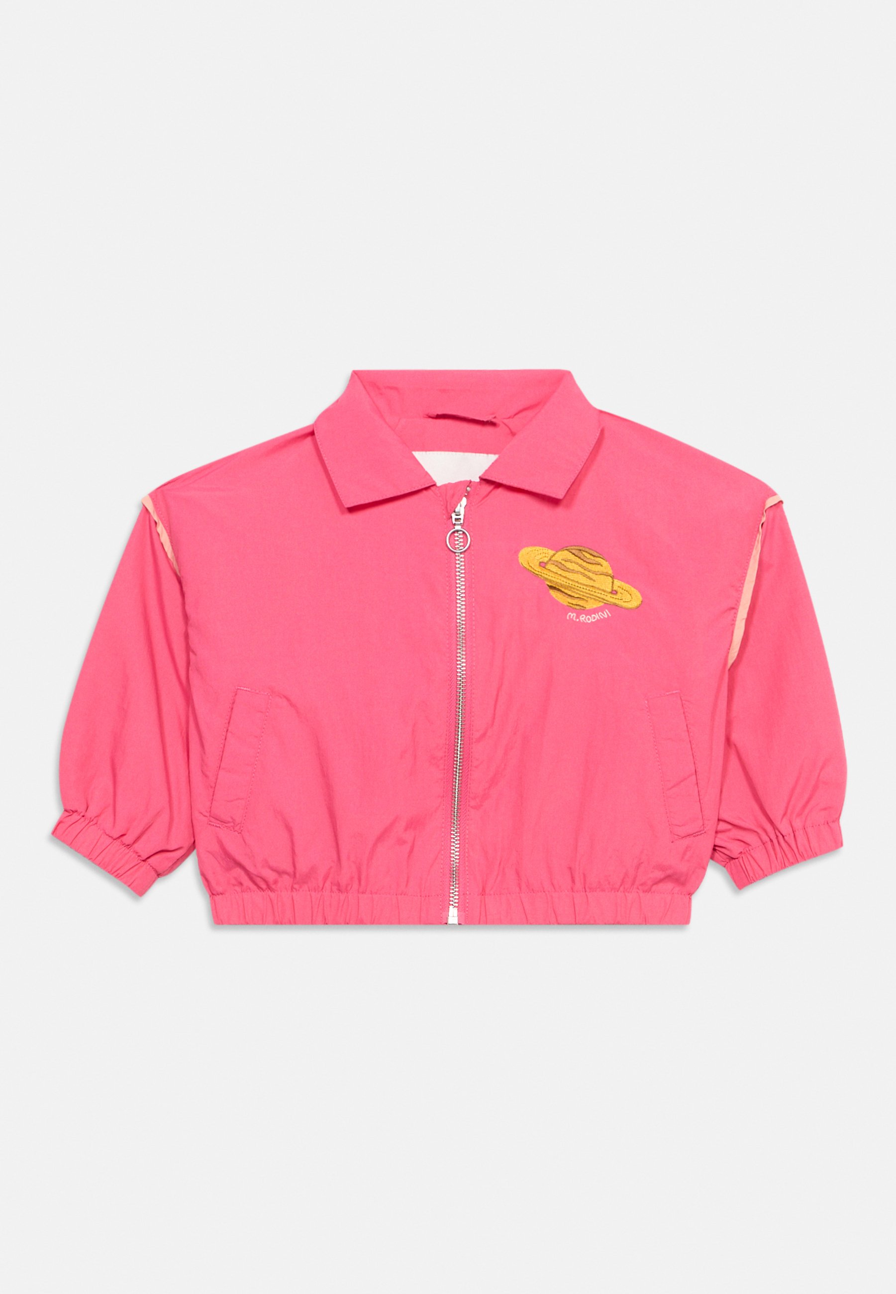 Mini Rodini PLANET JACKET UNISEX - Lichte jas - pink/donkerroze