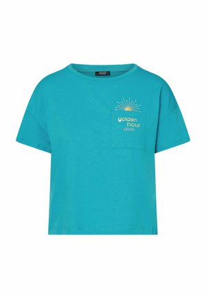 LIU JO, T-SHIRT - Triko s potiskem - turquoise