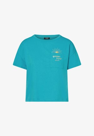 LIU JO, T-SHIRT - Triko s potiskem - turquoise