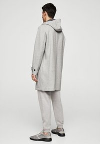 Mango Klassisk frakke - mottled grey