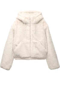 HOODED - Winterjas - beige