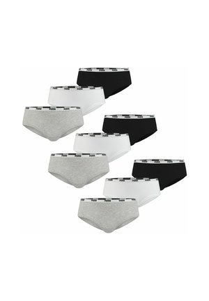 HIPSTER  | 9ER PACK  - Slip - schwarz   grau melange   weiß