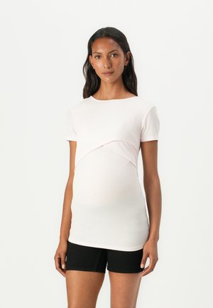 OLMEMMA DUA O NECK NURSING  - T-shirts - pink marshmallow