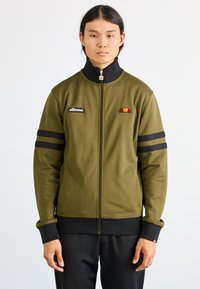 Ellesse ROMA Sweatjacke khaki Zalando