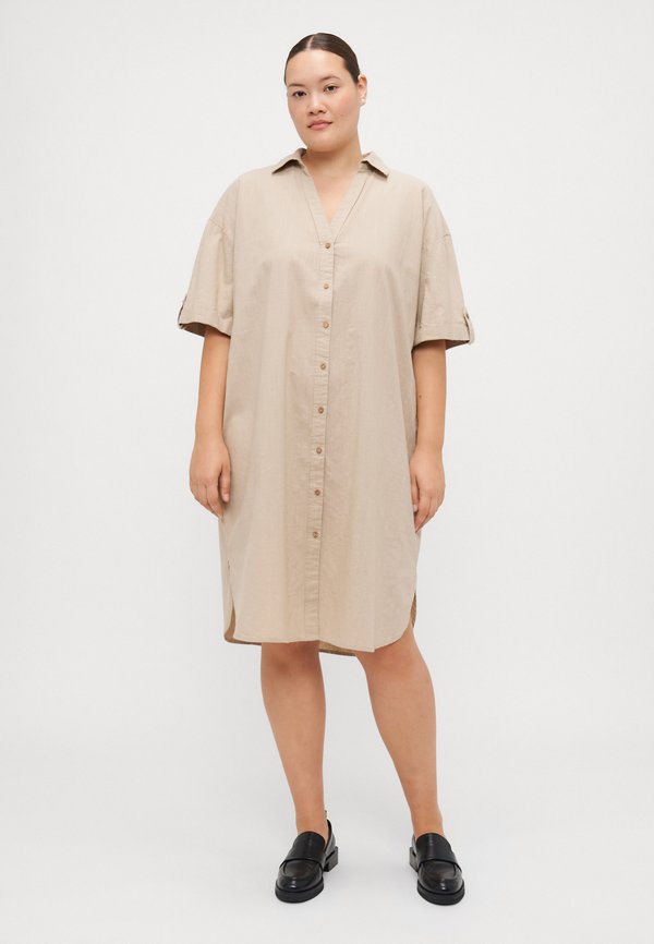 CARCOCO - Shirt dress - feather gray