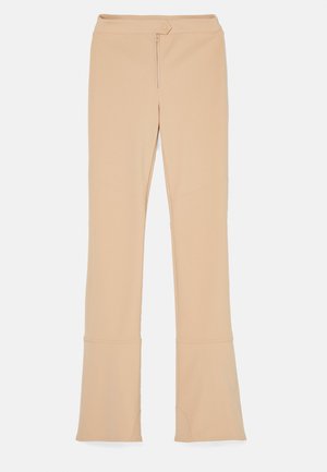 SKI INSPIRED TROUSERS - Pantalon classique - pastel beige