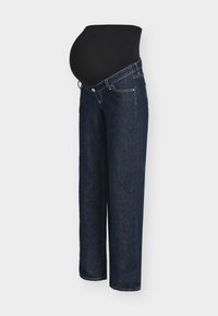 OLMJUICY  - Wide leg - dark blue denim detail:rinse