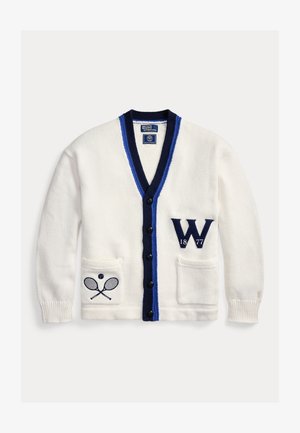 Polo Ralph Lauren, WIMBLEDON COTTON CARDIGAN - Chaqueta de punto - classic oxfrd/ceramic