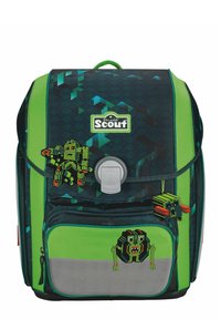 Scout GENIUS SET 4-TEILIG - Schulranzen Set - cubes