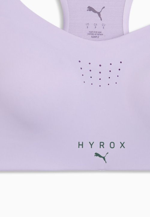 PUMA Tops de Training de Mujer W X HYROX PWRMODE BRA Morado — photo 6