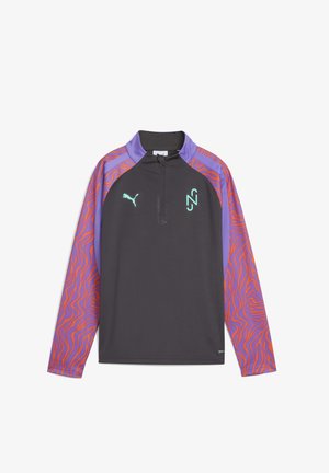 NEYMAR CREATIVITY MIT VIERTELLANGEM - T-shirt à manches longues - dark coal-soft violet