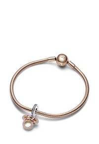 Pandora DISNEY MINNIE MOUSE MUM DOUBLE DANGLE - Charm - sterling silver and rose gold plated