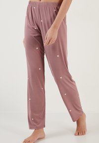 LELA SET REGULAR FIT - Pyžamová súprava - dusty rose