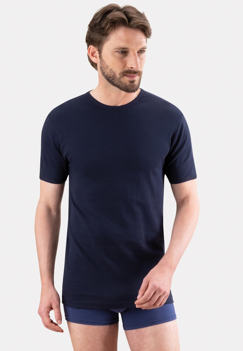 Eminence COL ROND LES CLASSIQUES - Caraco - marine