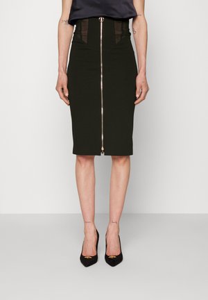 Pinko GASPARE GONNA PUNTO STOFFA CON - Uska suknja - black