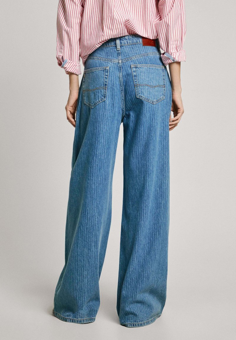 Pepe Jeans JAIMY - Wide Leg - denim/blue denim - Zalando.co.uk