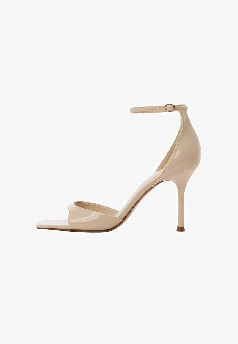Mango Sandále - mottled beige