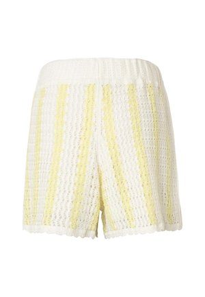 Estelou, Shorts - white butter yellow