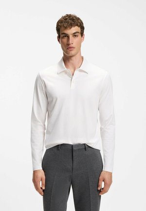 HUGO, HUGO DIMERSLONG - Poloshirt - natural two
