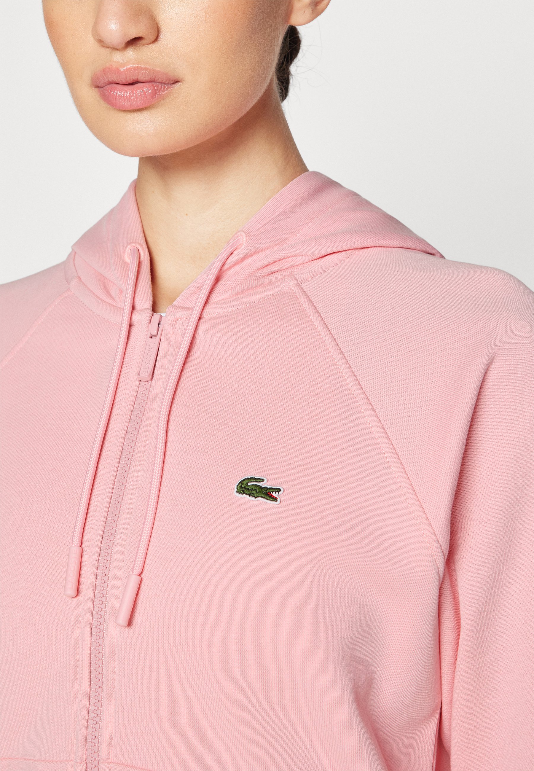 gilet lacoste rose