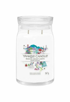 YANKEE CANDLE SIGNATURE LARGE JAR MAGICAL BRIGHT LIGHTS 567G - Doftljus - white