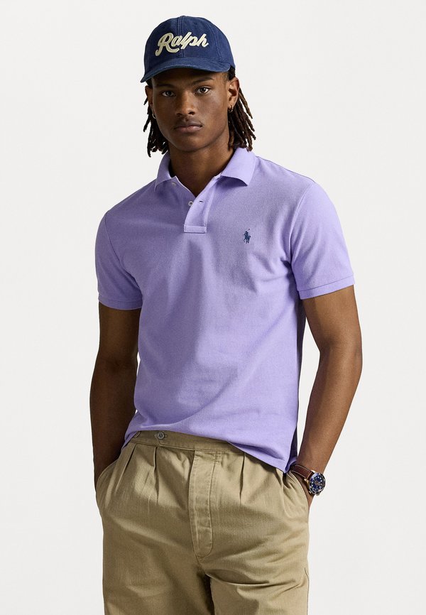 THE ICONIC MESH POLO SHIRT - Polo shirt - sky lavender