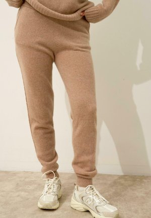 TALIA JOGGING - Leggings - Byxor - heather camel