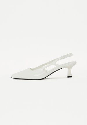 CLELIA - Klassiske pumps - white patent