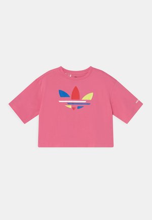 CROPPED TEE - Camiseta estampada - rose tone