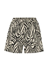 KASASHA - Shorts - black off white print