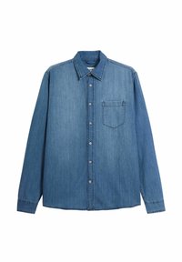 REGULAR FIT - Vapaa-ajan kauluspaita - Denim