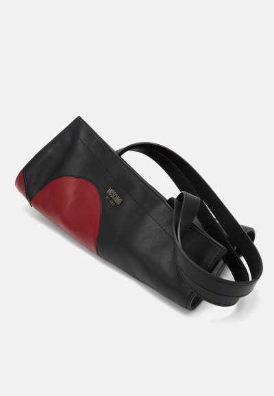 MOSCHINO BORSA TRACOLLA UNISEX - Veľká kabelka - fantasia nero