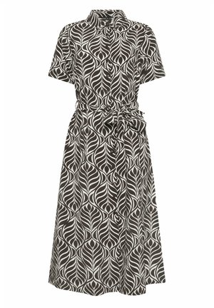 M&Co, WOMEN'S MIDI DRESSES - Robe chemise - chocolate