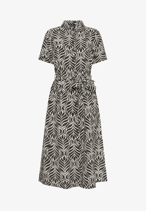 M&Co, WOMEN'S MIDI DRESSES - Skjortekjole - chocolate