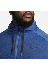 Nike Performance Camisola com fecho - blue void heather/game royal/black