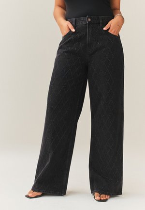 Next HOURGLASS  - Wide leg - black embellished