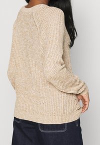 Object Trui - mottled beige