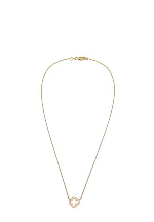 KLEEBLATT ZIRKONIA - Halskæder - gold-coloured