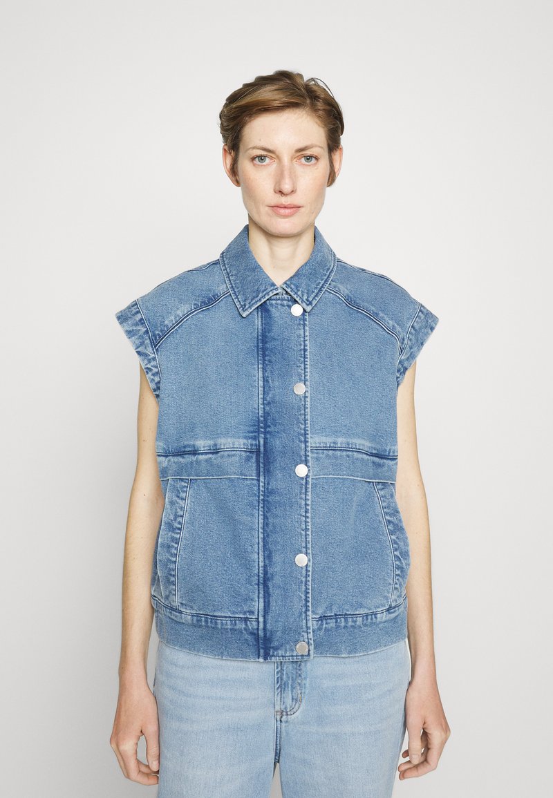 DKNY DENIM JKT Waistcoat blue denim Zalando.co.uk