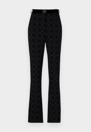 Elisabetta Franchi PANTS - Kalhoty - nero