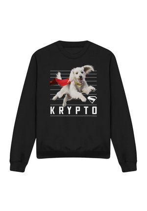 Cotton Soul, SUPERMAN 2025 KRYPTO LINES - Sweatshirt - black